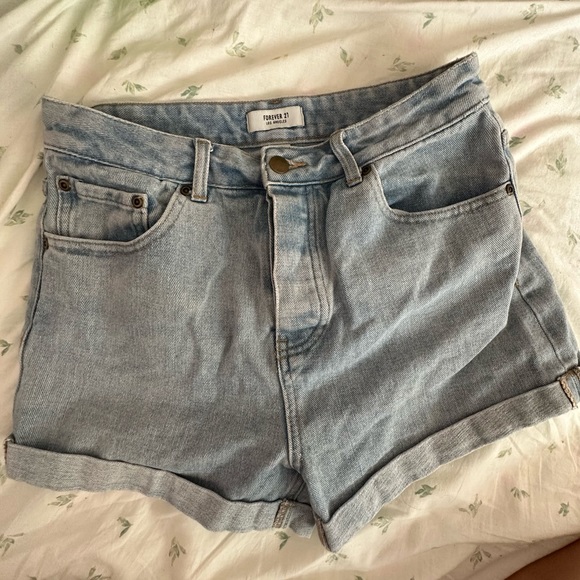 Forever 21 Denim Shorts - Picture 3 of 6